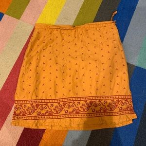 American Eagle Orange Skirt